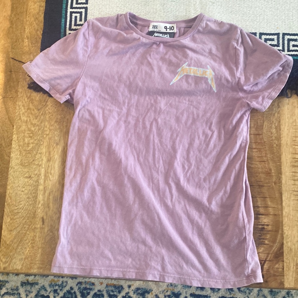 Cotton On Kids Girls Graphic Tee - Metallica